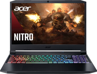 Ноутбук Acer Nitro AN515-45-R1LV 15.6" FHD IPS/Ryzen 7 5800H/16GB/1TB SSD/NVIDIA GeForce RTX 3060 6GB/None (Boot-up only)/NoODD/черный (NH.QBCER.007)