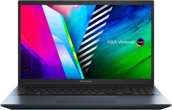 Ноутбук ASUS Vivobook Pro 14X OLED N7400PC-KM010 2880x1800, Intel Core i7 11370H 3.3 ГГц, RAM 16 ГБ, SSD 1 ТБ, NVIDIA GeForce RTX 3050, без ОС, 90NB0U44-M02400,