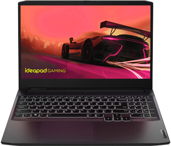 Ноутбук Lenovo IdeaPad Gaming 3 15ACH6 1920x1080, AMD Ryzen 5 3.3 ГГц, RAM 8 ГБ, SSD 512 ГБ, GeForce RTX 3050, без ОС 82K2002BRK