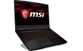 Ноутбук MSI GF65 Thin (9SEXR-441RU) (Intel Core i5 9300H 2400MHz/15.6"/1920x1080/8GB/512GB SSD/DVD нет/NVIDIA GeForce RTX 2060 6GB/Wi-Fi/Bluetooth/Windows 10 Home)