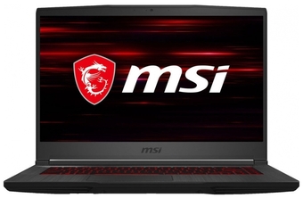 Ноутбук MSI GF65 Thin9SEXR-691RU (1920x1080, Intel Core i5 2.4 ГГц, RAM 8 ГБ, SSD 512 ГБ, GeForce RTX 2060, Win10 Home)