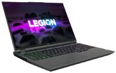 Ноутбук Lenovo Legion 5 Pro 16ACH6H (2560x1600, AMD Ryzen 5 3.3 ГГц, RAM 32 ГБ, SSD 1024 ГБ, GeForce RTX 3060, Win10 Home), 82JQ000XRU, Storm Grey